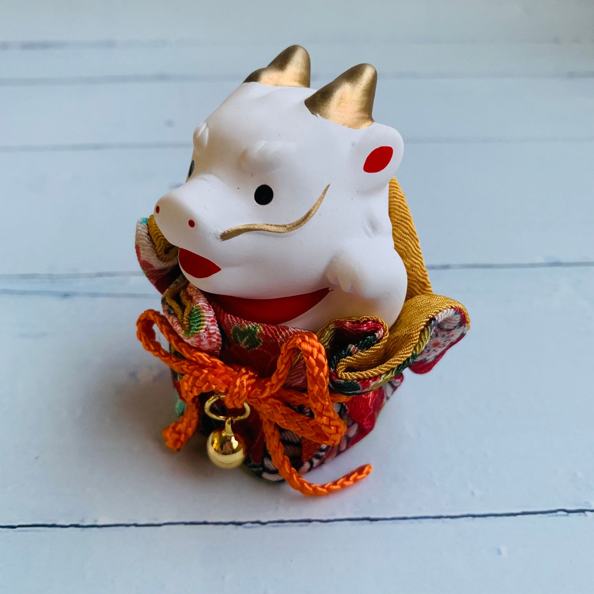 [龍]錦彩招福龍-和服-龍之吉祥物-財富,智慧,事業成功,順利平安