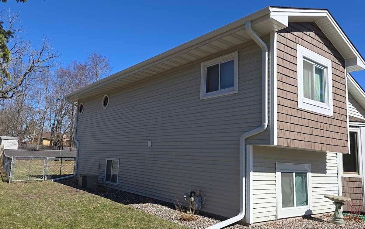 gutter installation in Blaine