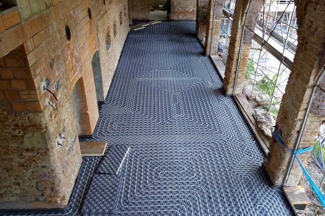 Impianto a pavimento