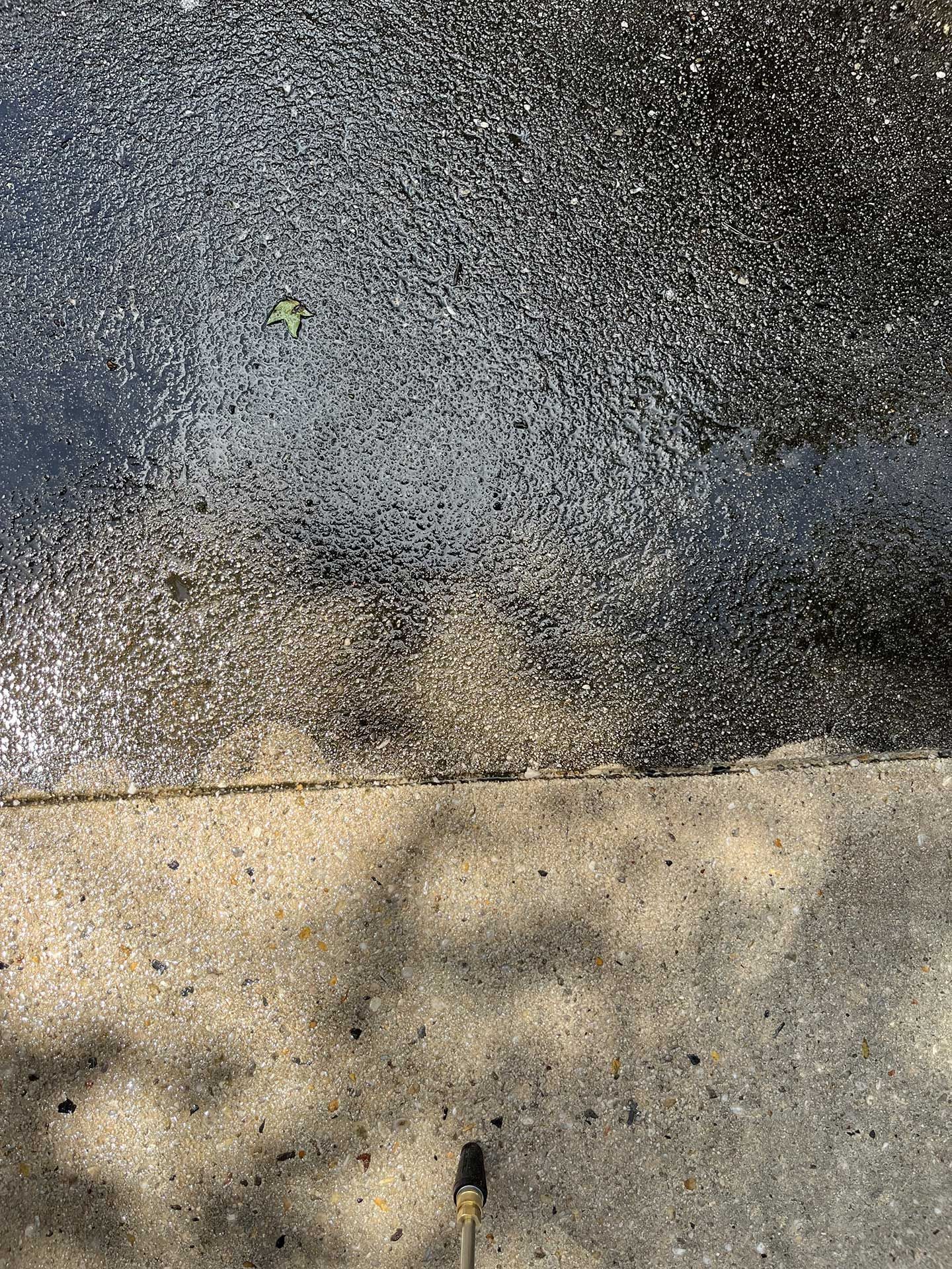 pressure washing