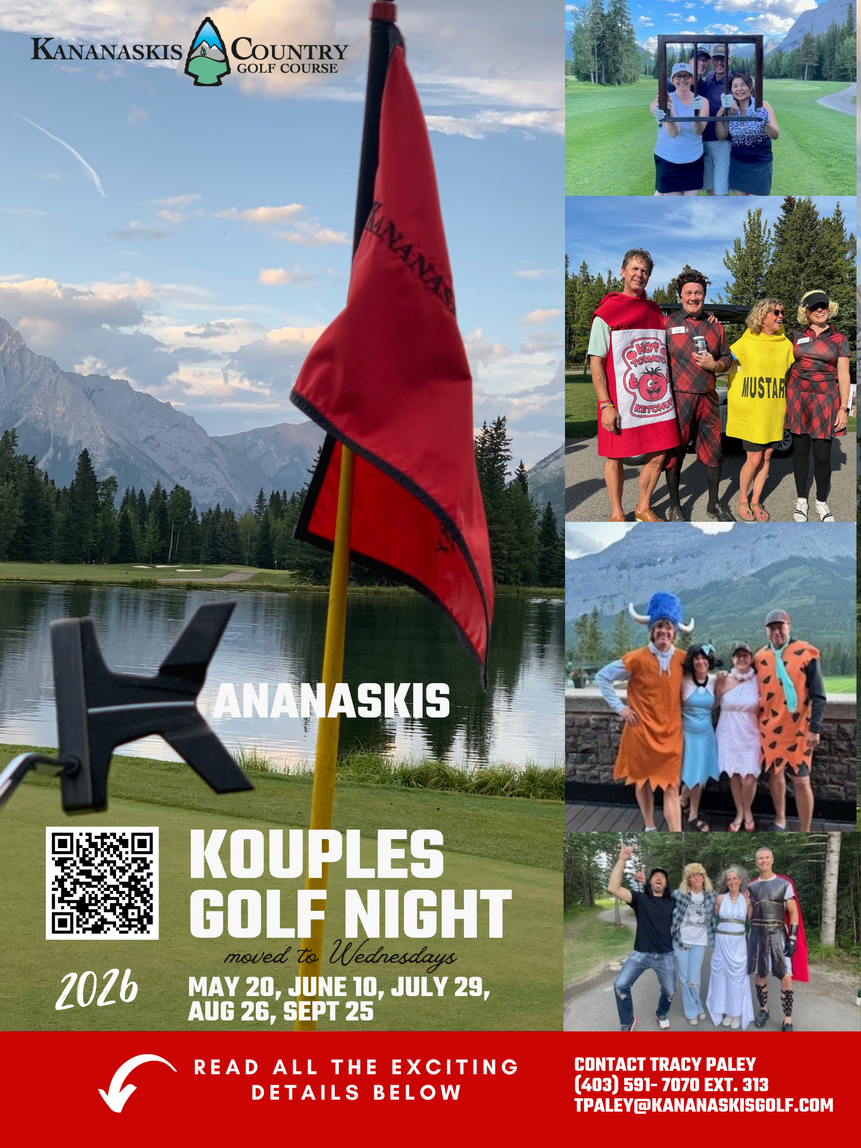 A poster for the kananakis clue kickoff classic