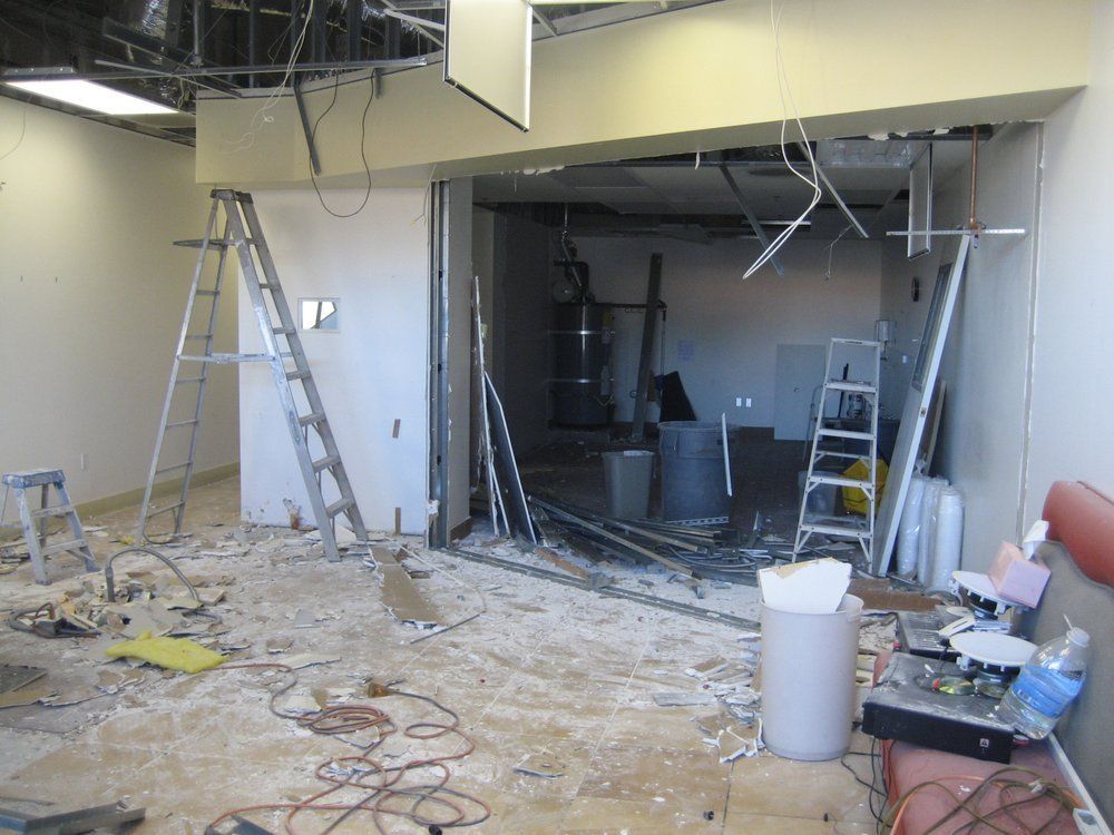 Ongoing Residential Home Demolition — Vista, CA — J. B. Hauling