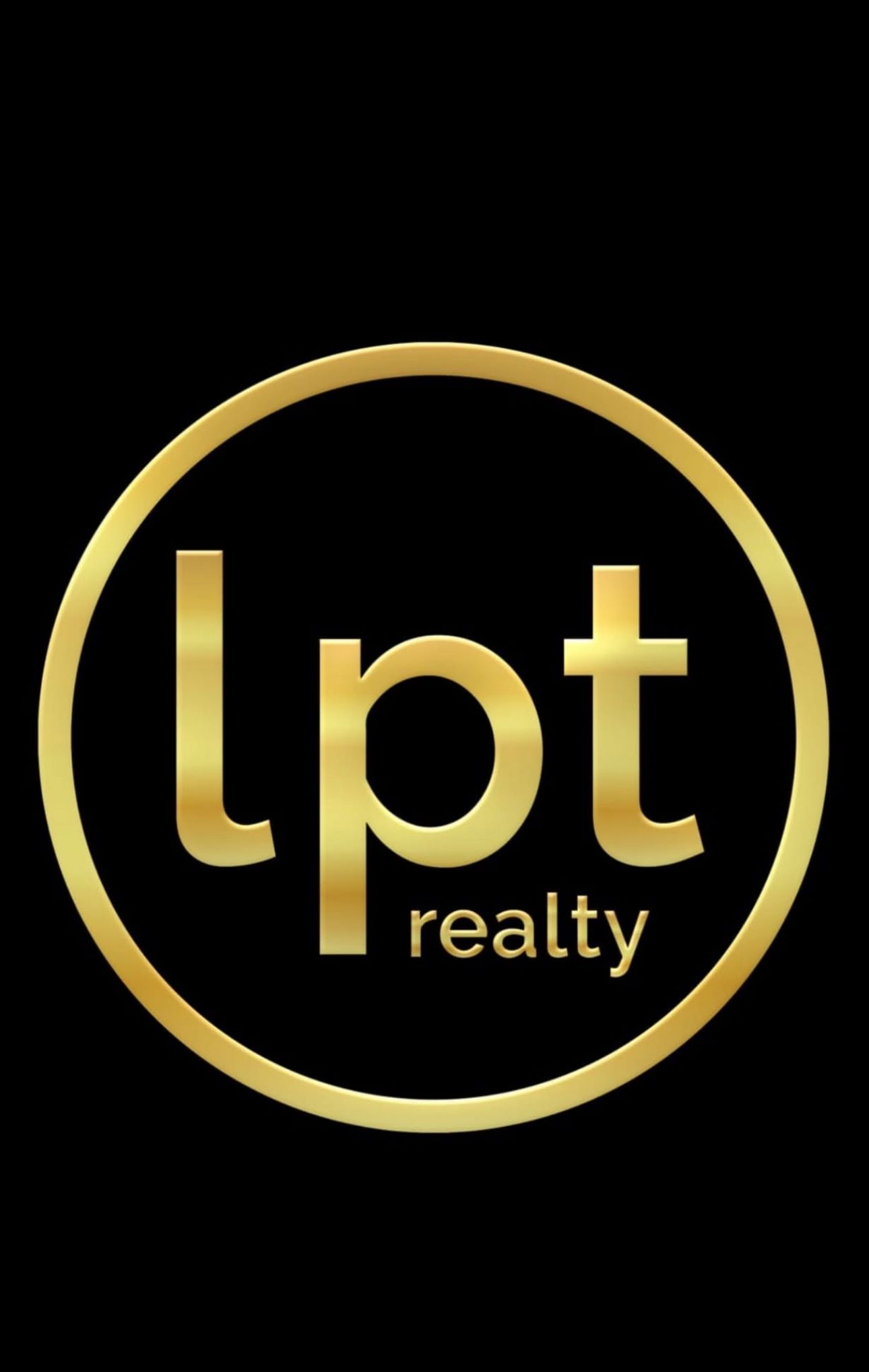 A blue realtor logo on a white background
