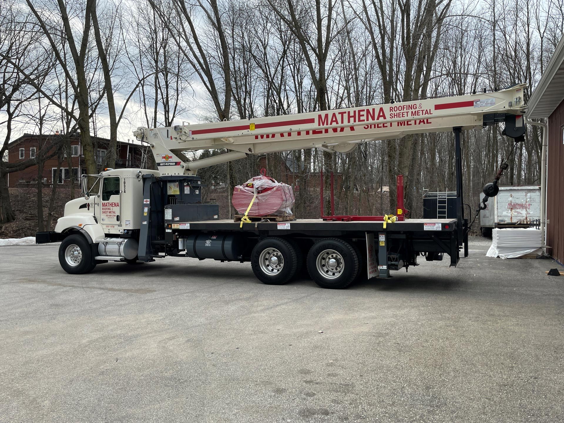 Mathena Vehicle — Hobart, WI — Mathena Roofing & Sheet Metal