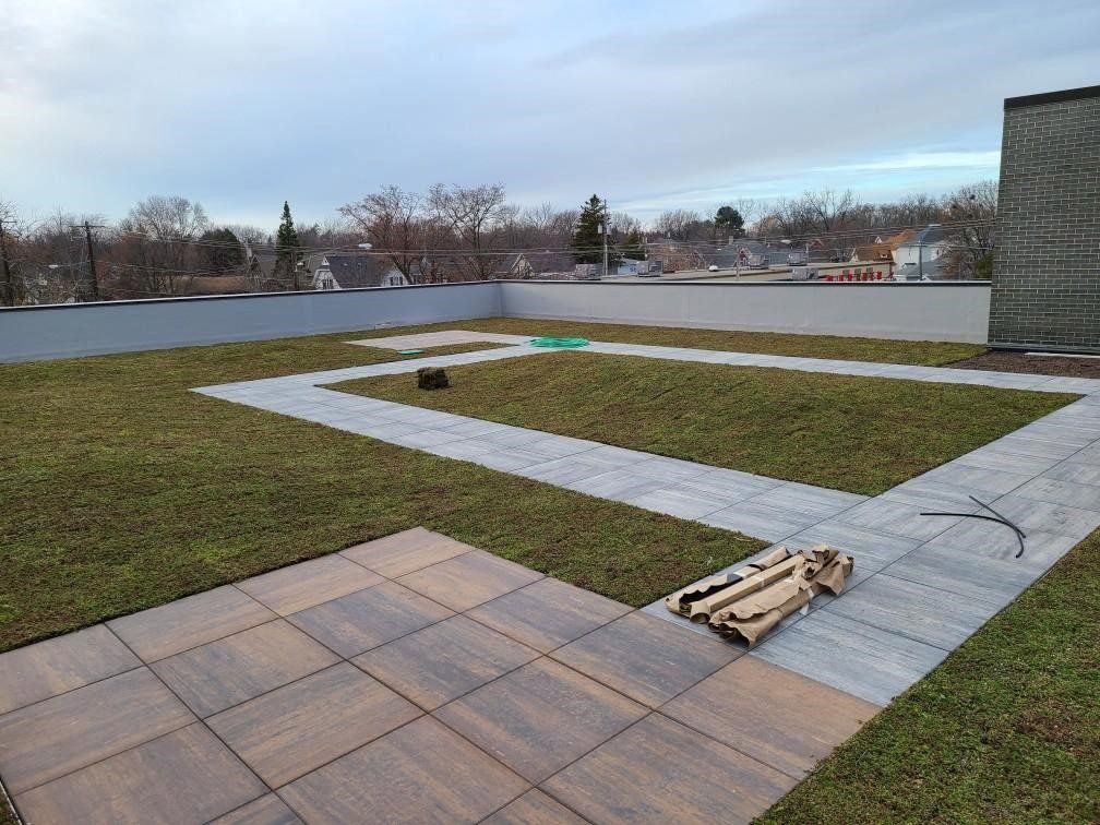 Beautiful Commercial Roof — Hobart, WI — Mathena Roofing & Sheet Metal