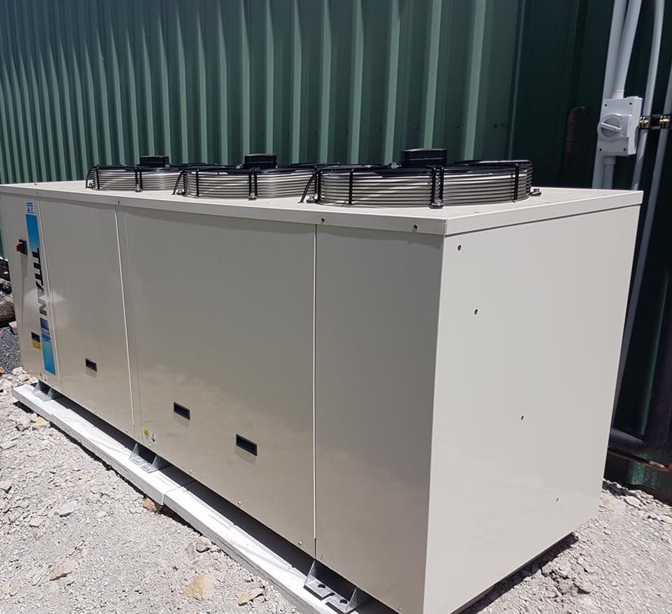 Commercial Fridge Outside A Business Building — Frigid-Air PTY Ltd In South Lismore, NSW