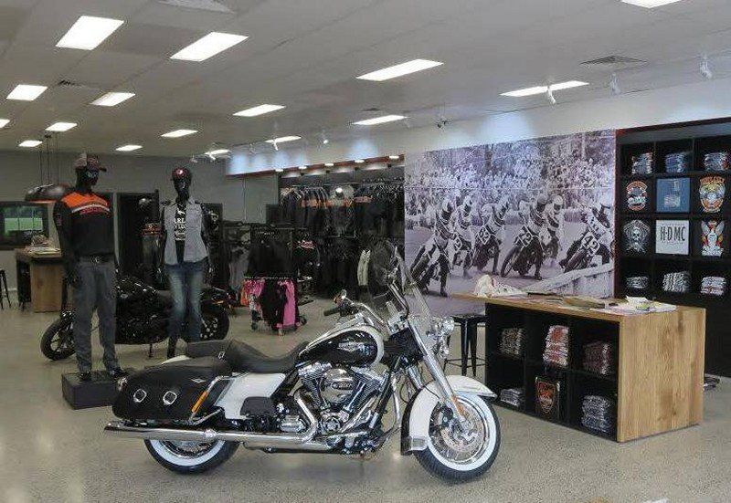 harley davidson commercial fitout