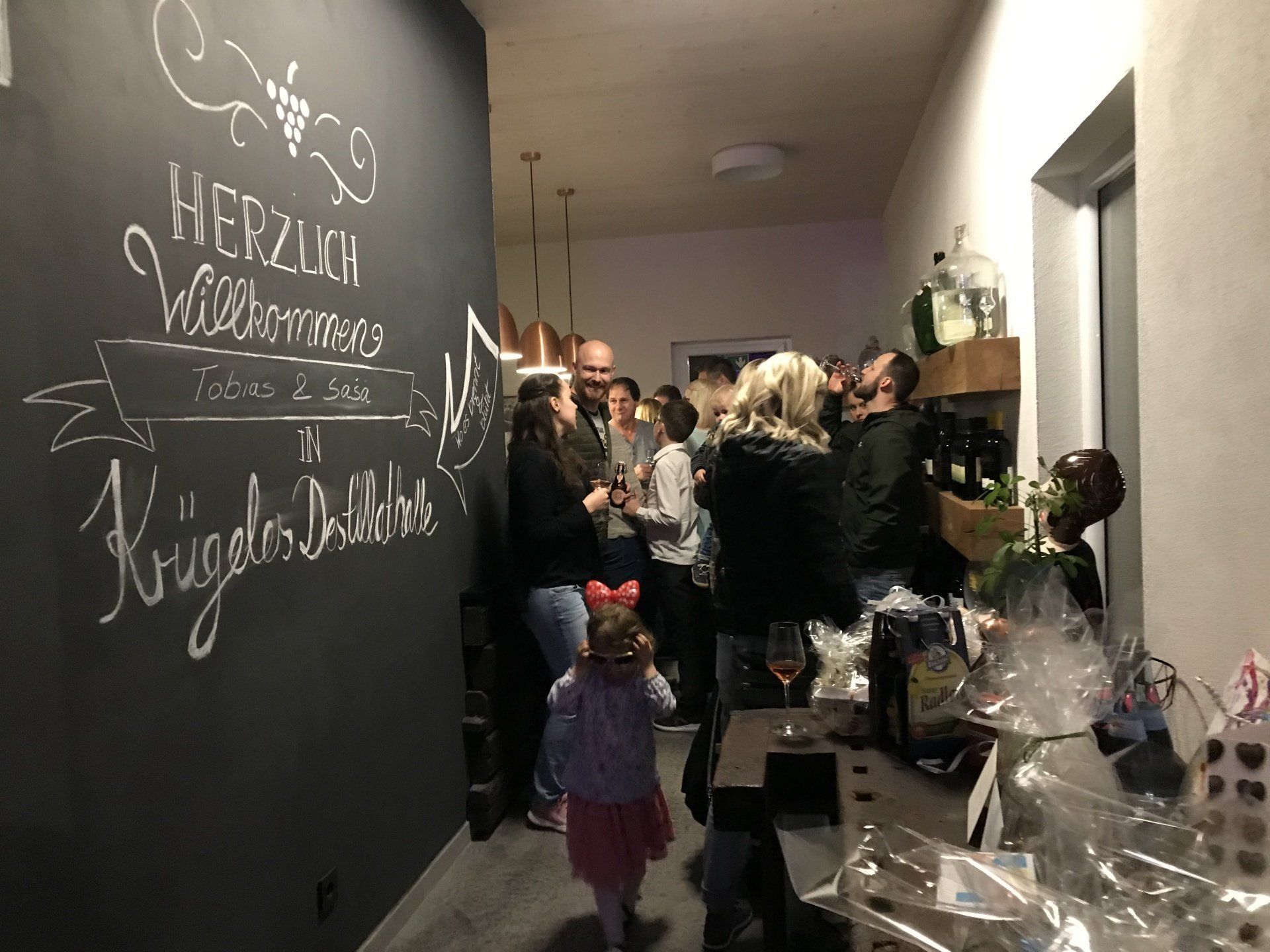 Feier in der Location