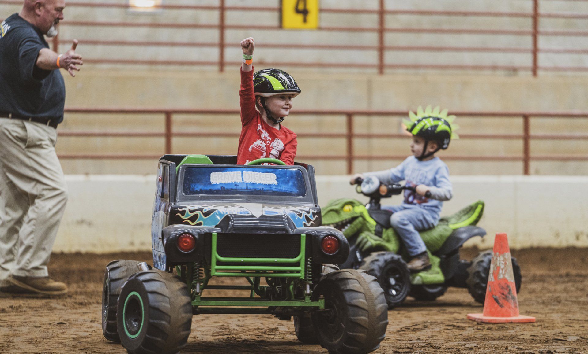 Kids Powerwheel Race | Monster Truck Wars