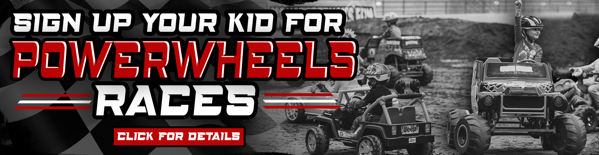 Sign up for Powerwheels Races