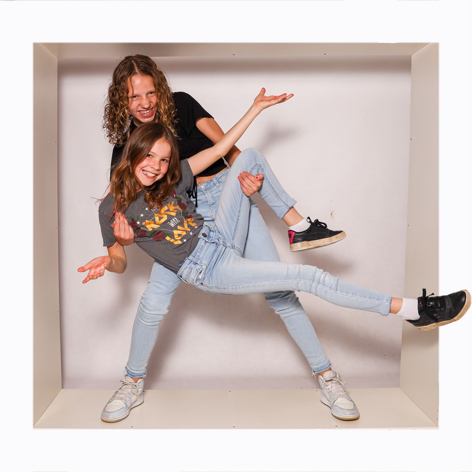 vriendinnen in the box