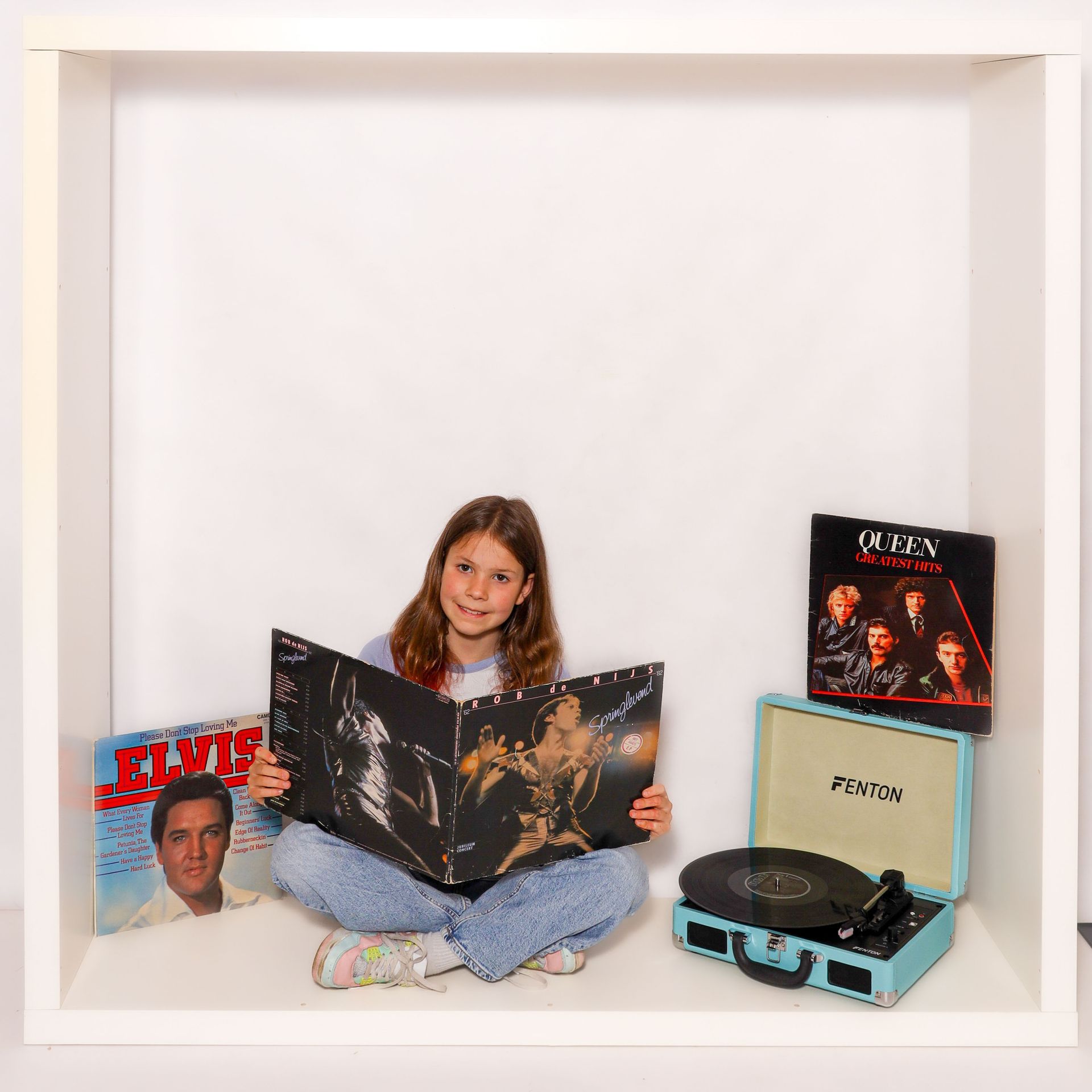 In the Box, fun in the box, feestje, originele foto, leuke fotoshoot