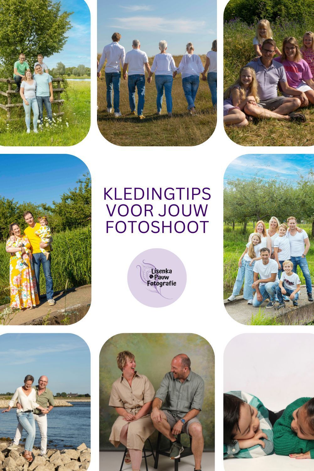 kledingtips voor jou fotoshoot. Familiefoto, kledingtips, wat trek je aan tijdens je familiefoto