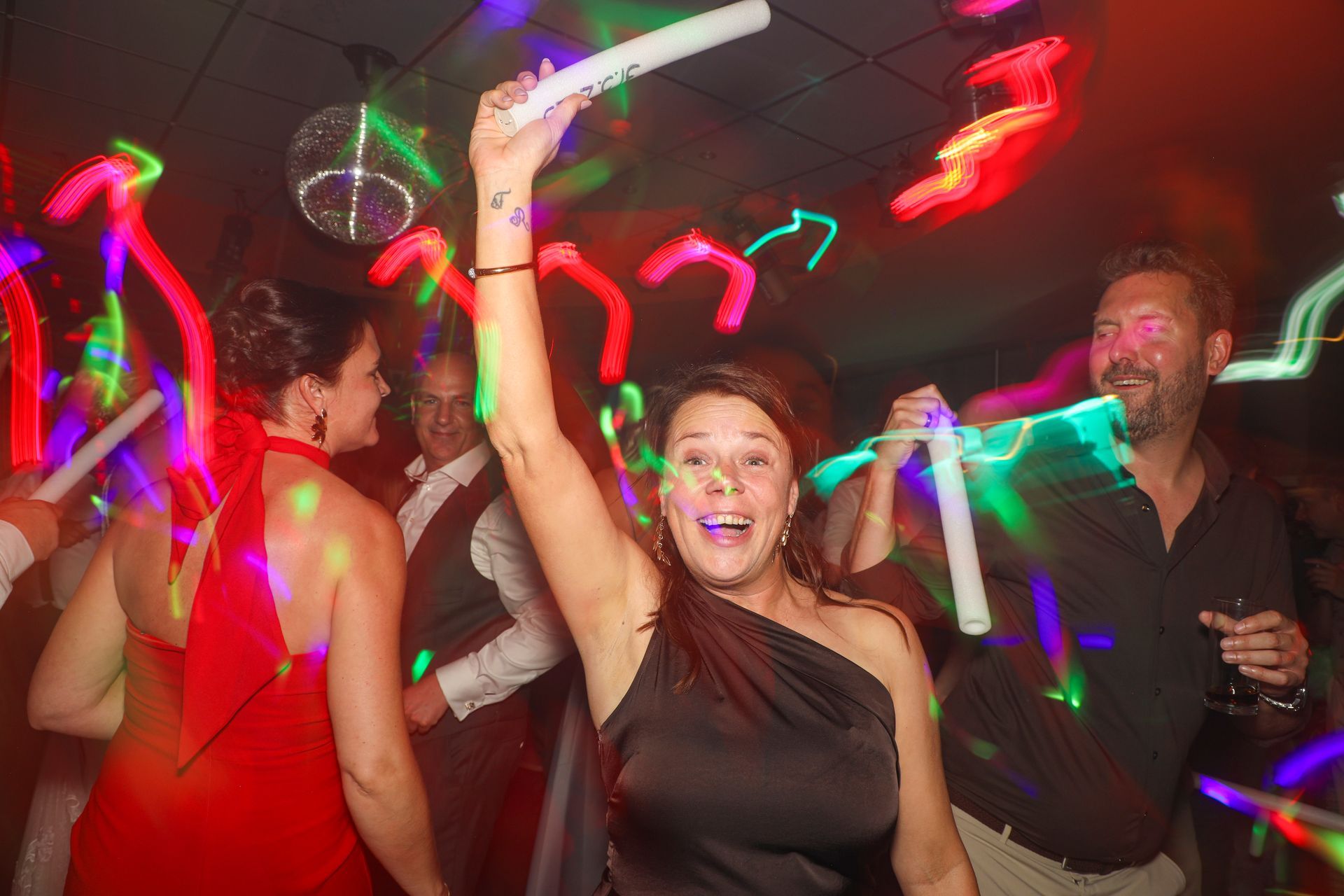 sfeer foto, dansen op feest