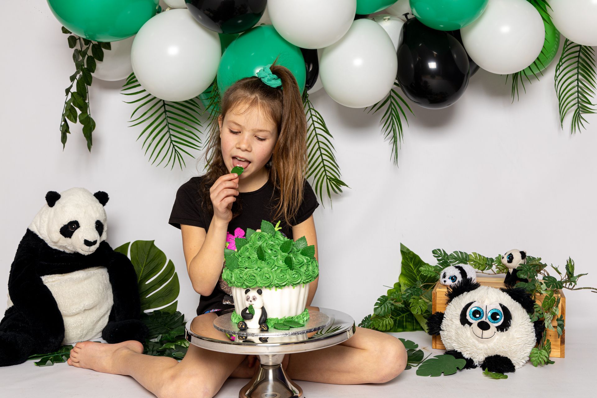 10 jaar, jarig, feest, panda,  Lisenka Pauw Fotografie