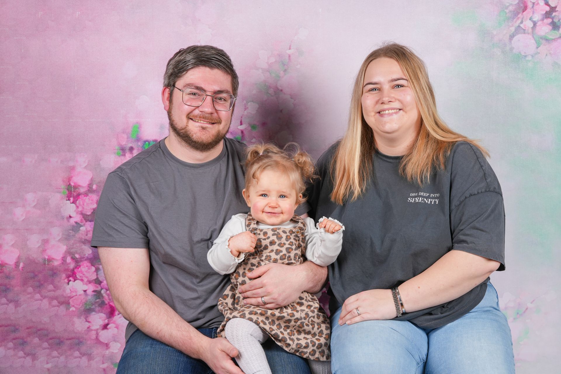 gezin op de foto in de fotostudio in Tiel