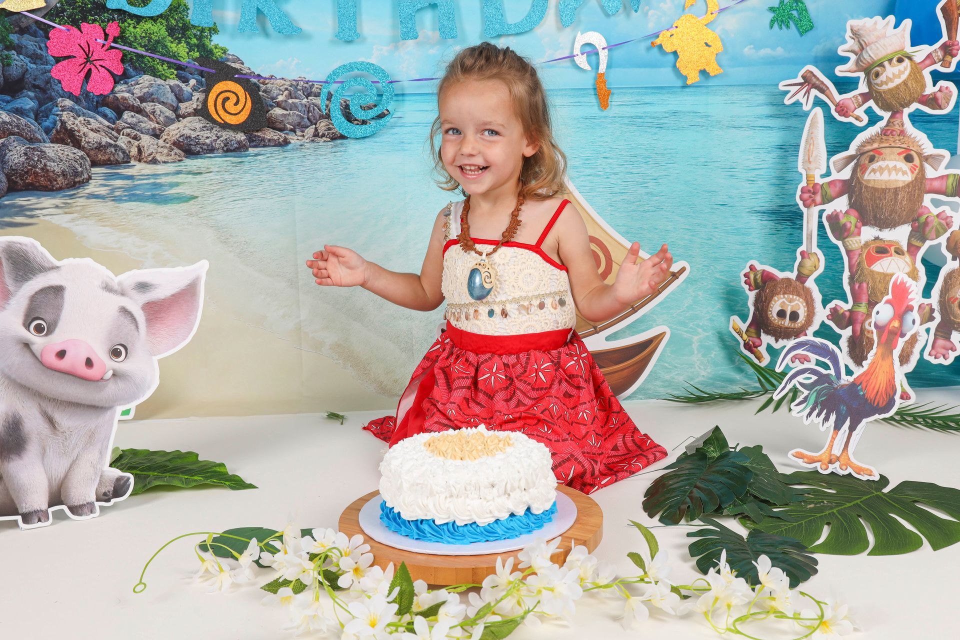 4 jaar; Vaiana Cakesmash