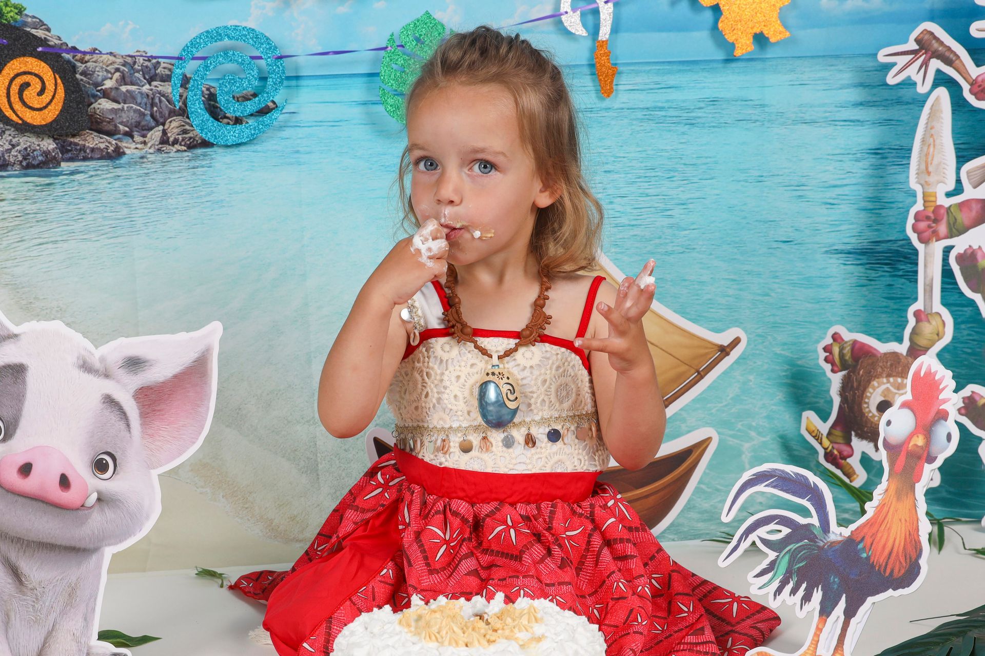 Cakesmash fotoshoot Tiel, Vaiana, Moana thema