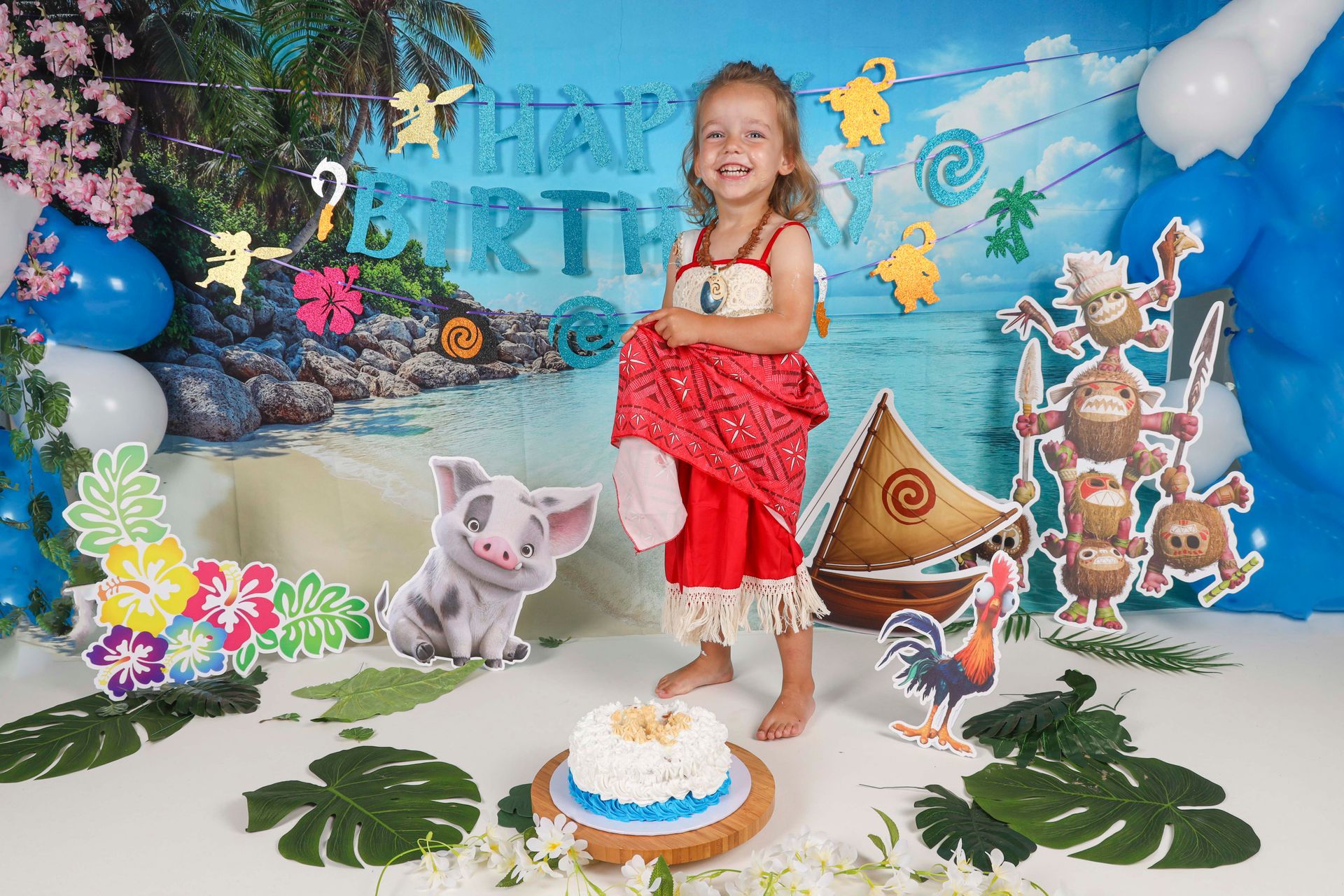 Cakesmash fotoshoot Tiel, Vaiana, Moana thema