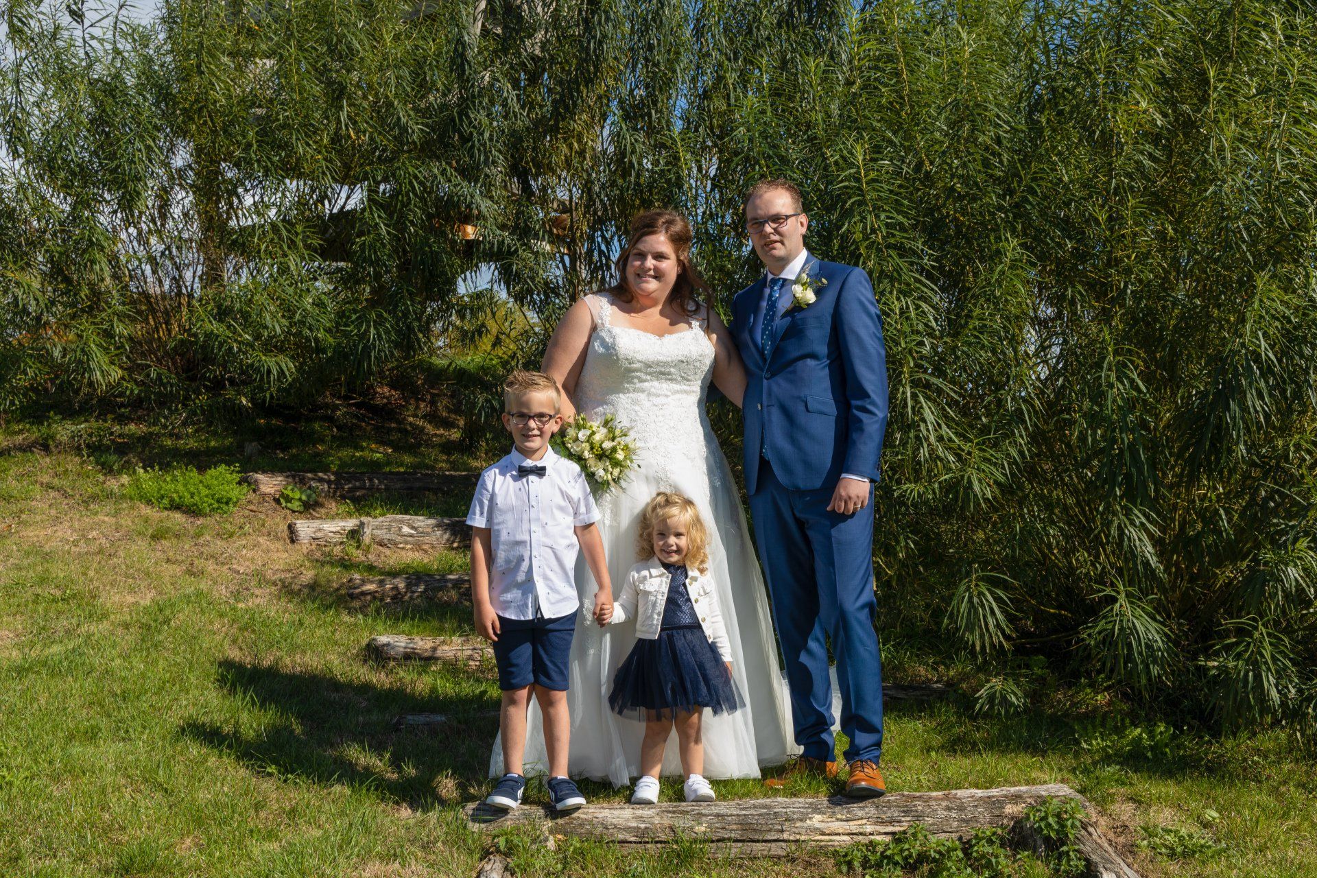 trouwfoto gezin, kinderen, trouwen, liefde, trouwfotograaf, Lisenka Pauw Fotografie