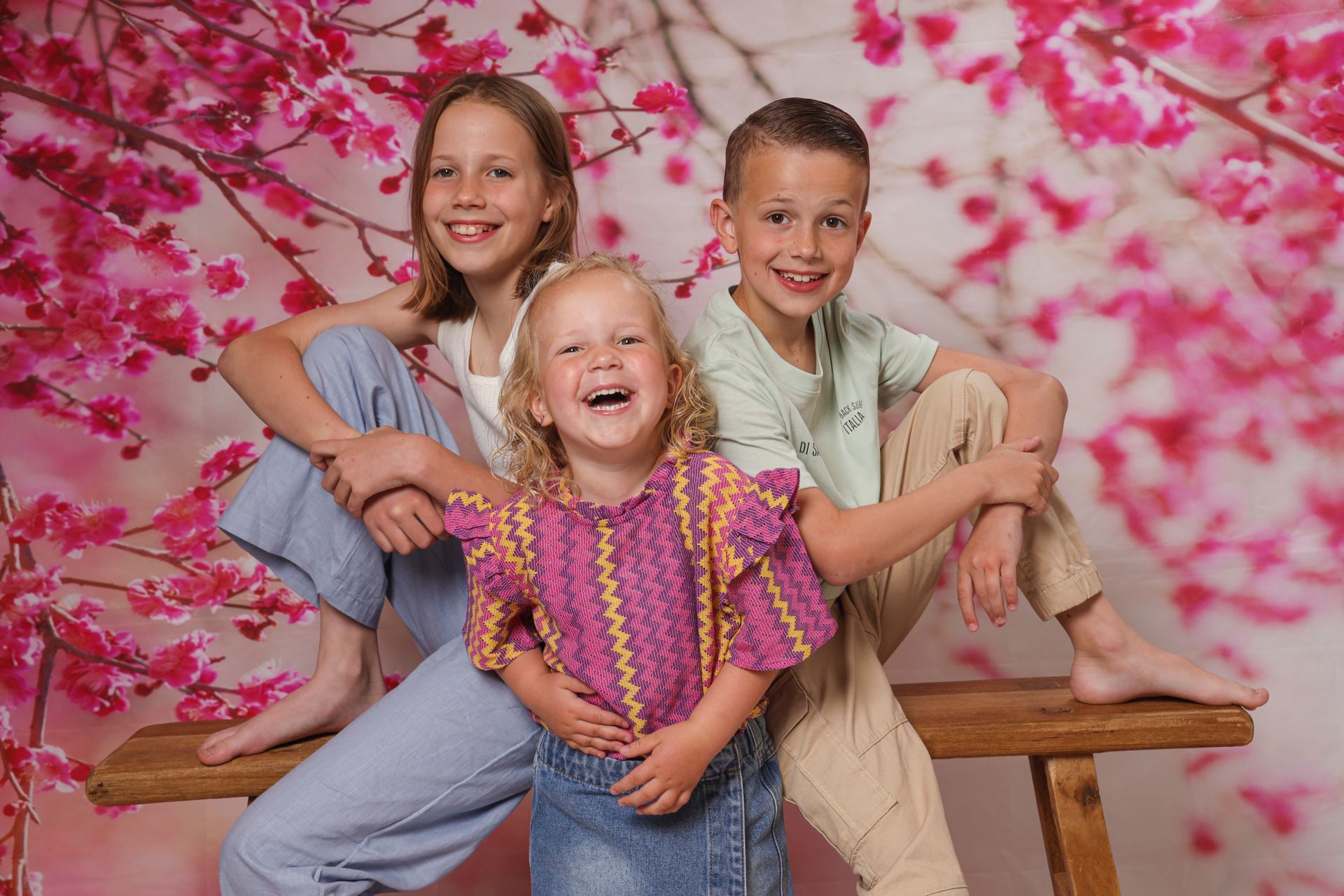 kinderen op de foto zetten is altijd een goed idee