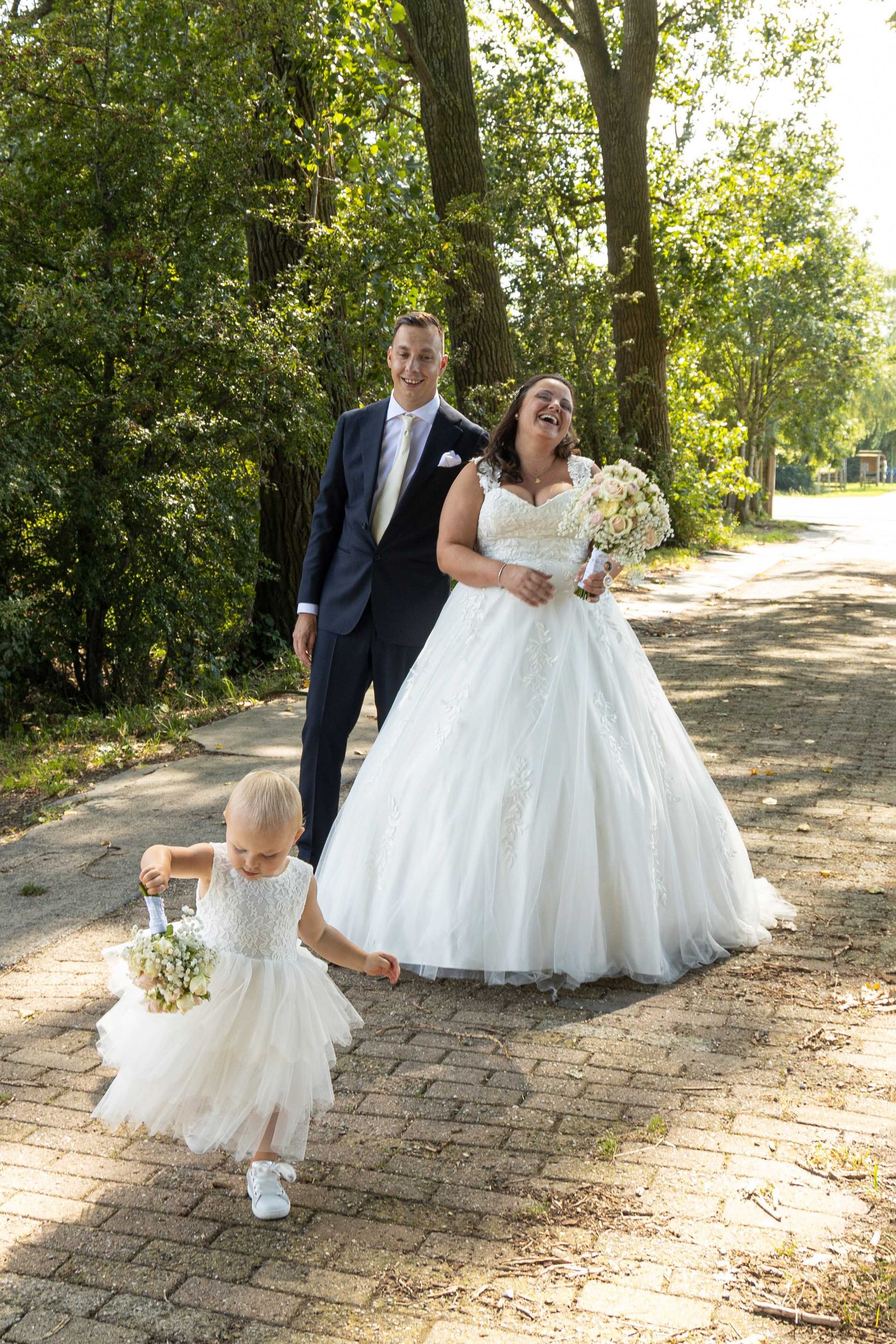 bruidskindje gaat ervandoor