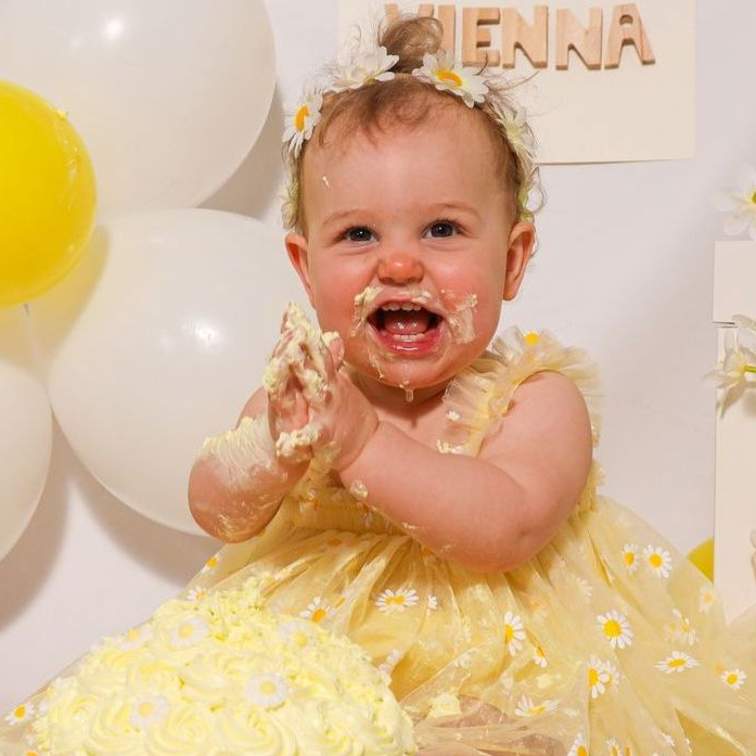 Cakesmash fotoshoot Tiel, bloemen thema