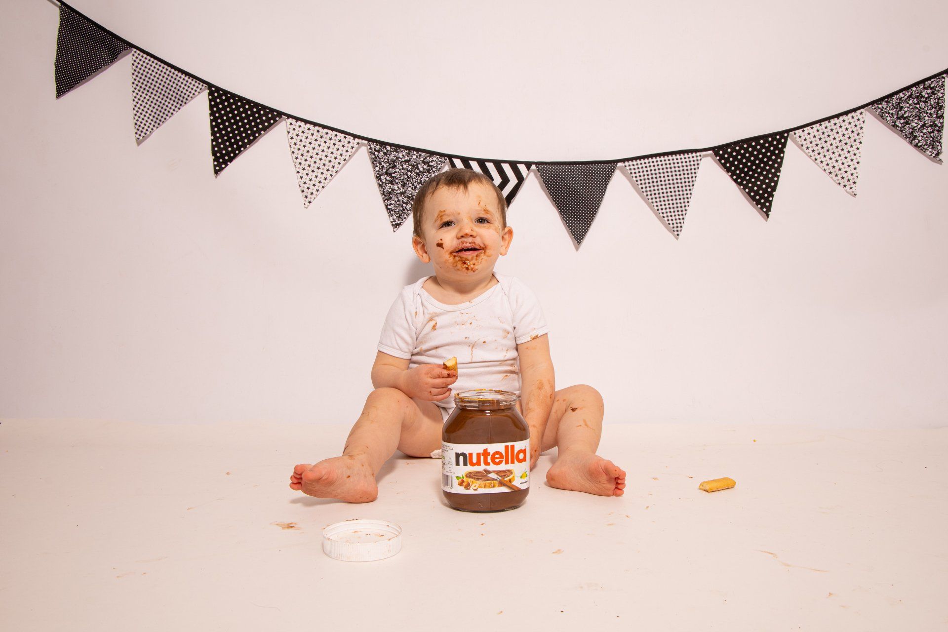 Cakesmash fotoshoot Tiel, Nutella shoot, fotoshoot met Nutella