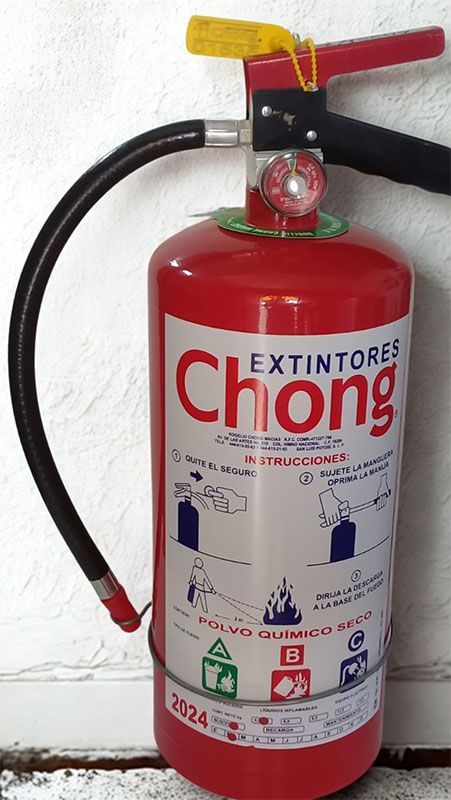 EXTINTORES CHONG MR