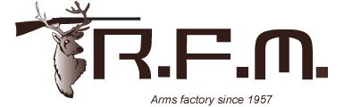 Logotip za tovarno orožja rfm od leta 1967