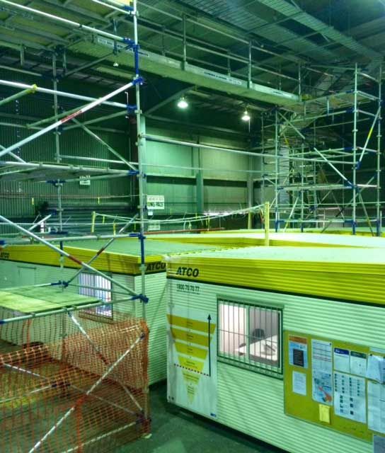 Scaffolding in Warehouse | Melbourne, Vic