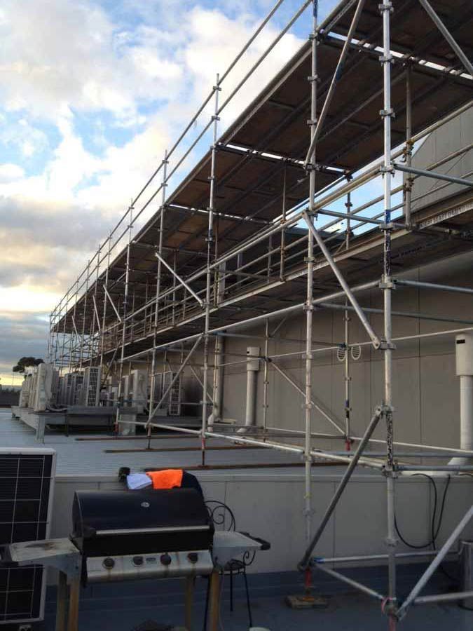 Scaffolding on Construction Site | Melbourne, Vic