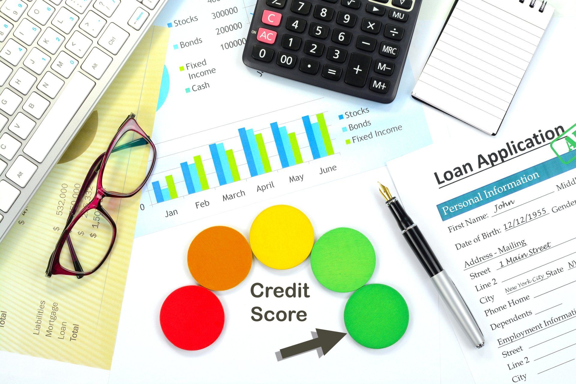 Credit Score Report With Financial Reports And Loan Application - Albuquerque, NM - Credit Rescue Inc.
