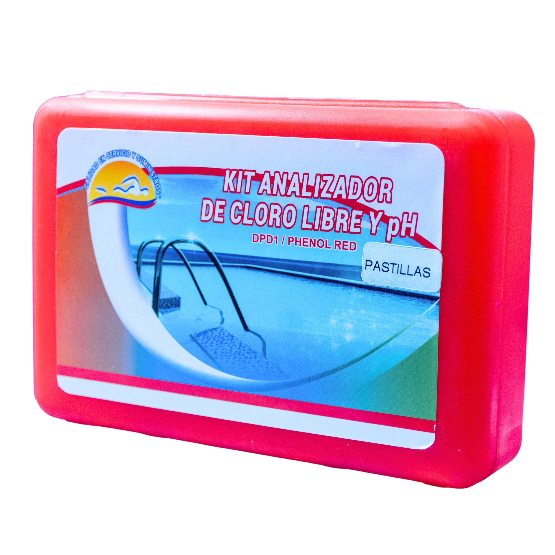 Kit analizador de cloro libre y pH para piscinas Star Químicos, práctico y preciso para el control del agua.