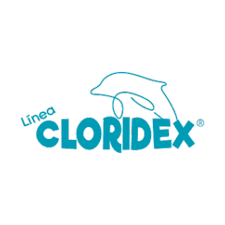 Logo de Cloridex, aliado de Star Químicos en productos químicos y desinfectantes para el mantenimiento del agua de piscina.