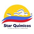 Logo principal de Star Químicos en color azul, especialistas en productos y accesorios para piscinas en Colombia.