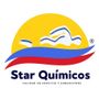Logo principal de Star Químicos en color azul, especialistas en productos y accesorios para piscinas en Colombia.