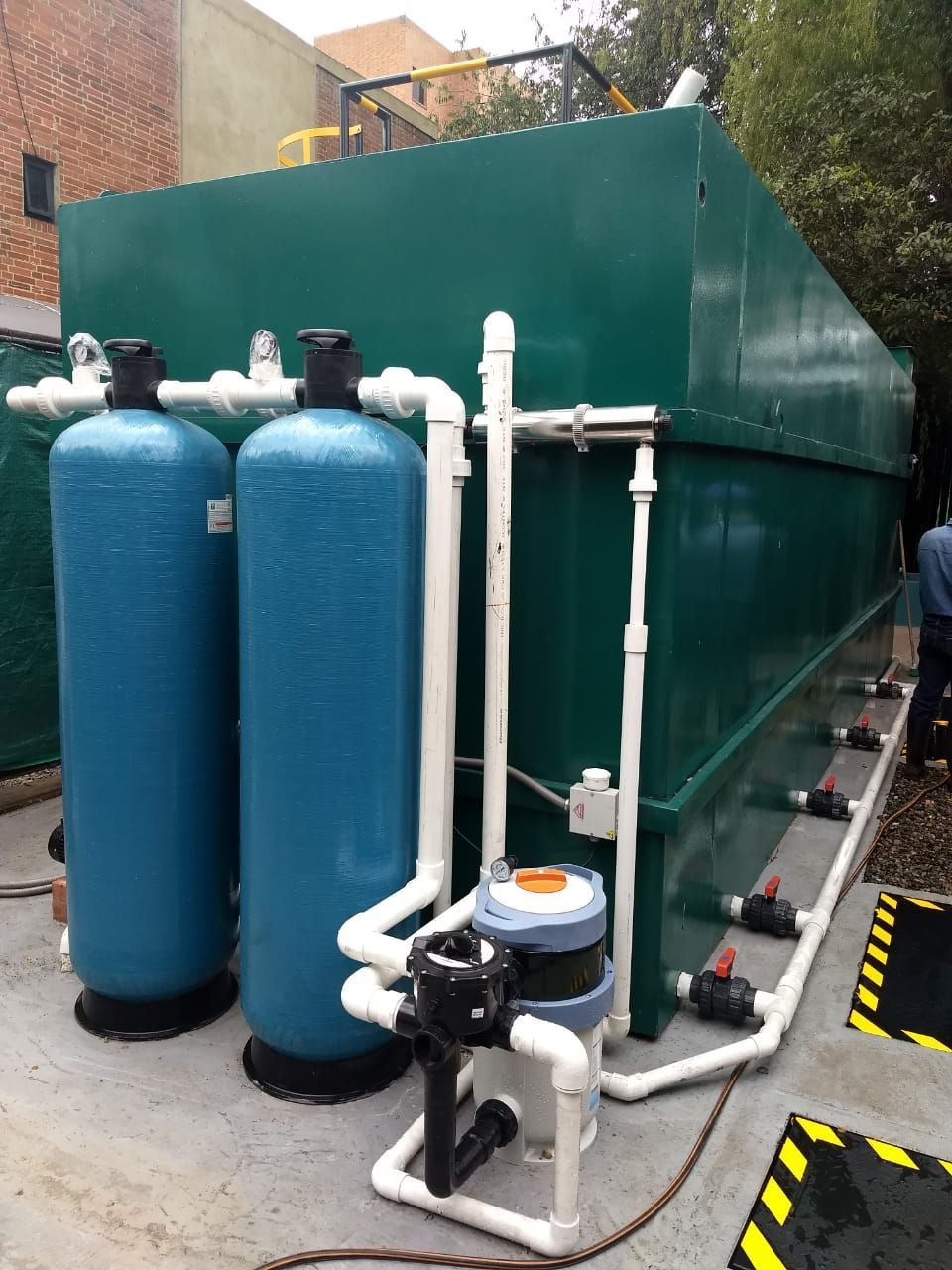 Planta de tratamiento de agua residual Star Químicos