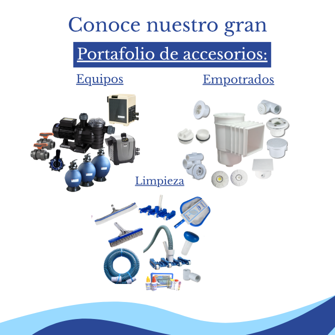 Productos químicos y accesorios de limpieza para piscinas Star Químicos