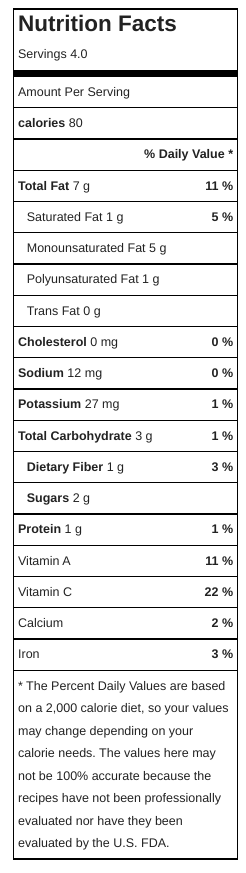 Nutrition Facts