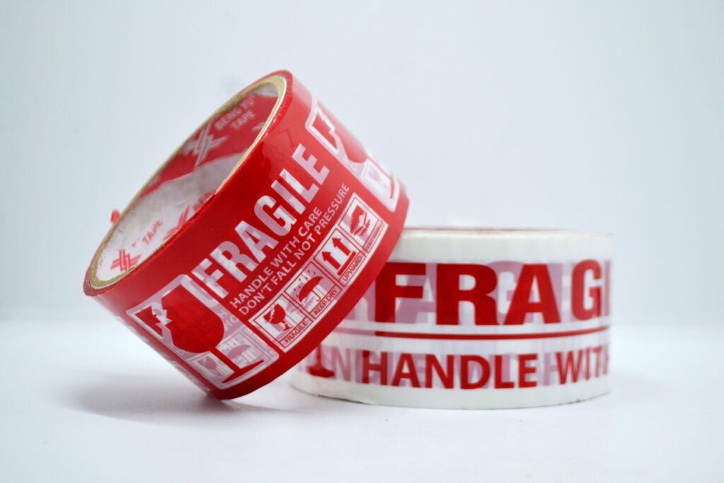 Two Rolls of Fragile Tape | West Springfield, MA | A to Z Moving & Storage