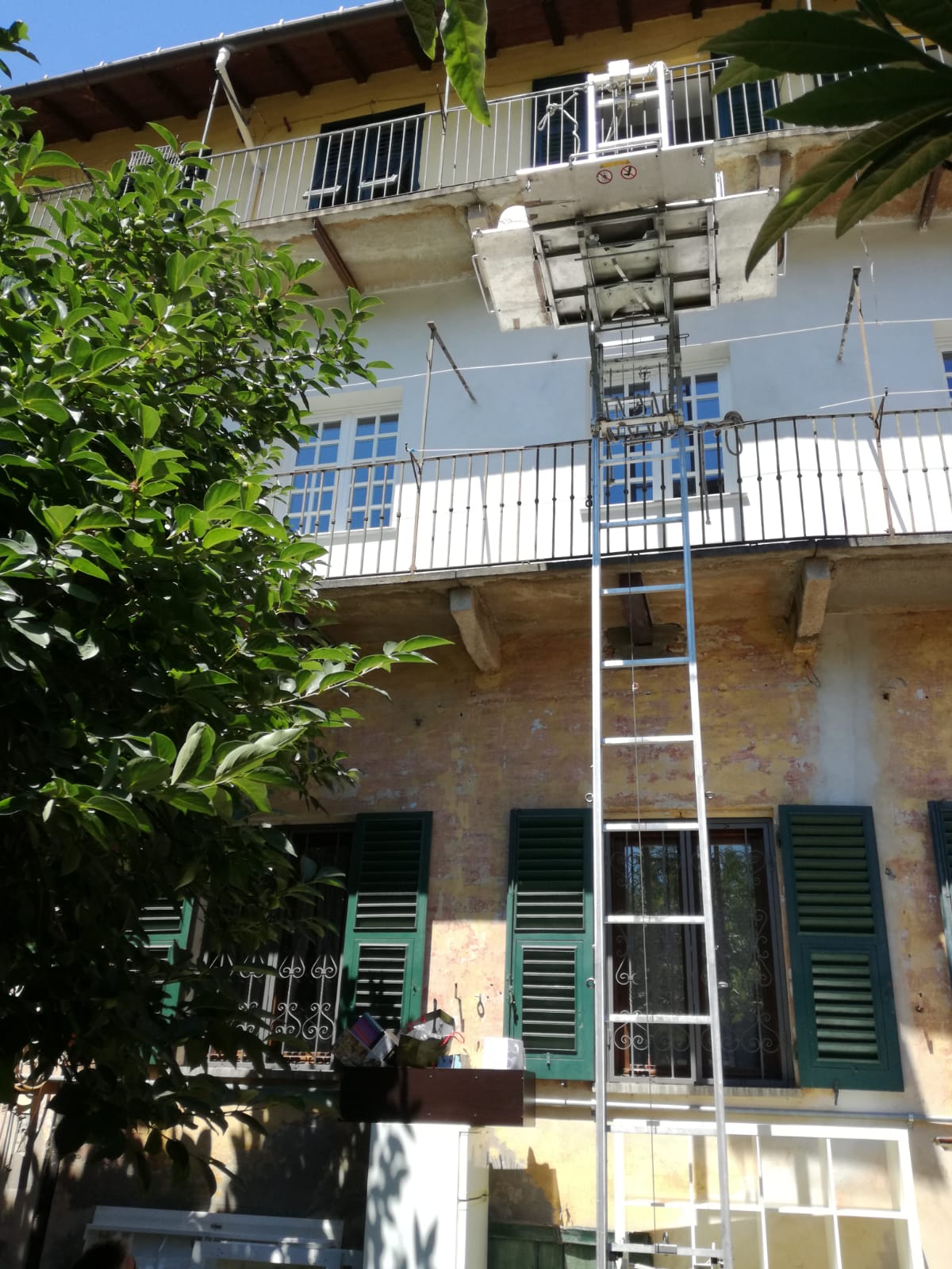 traslochi con scala alessandria