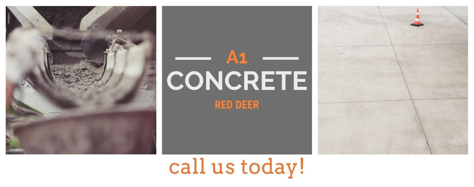 A1 Concrete Red Deer Logo