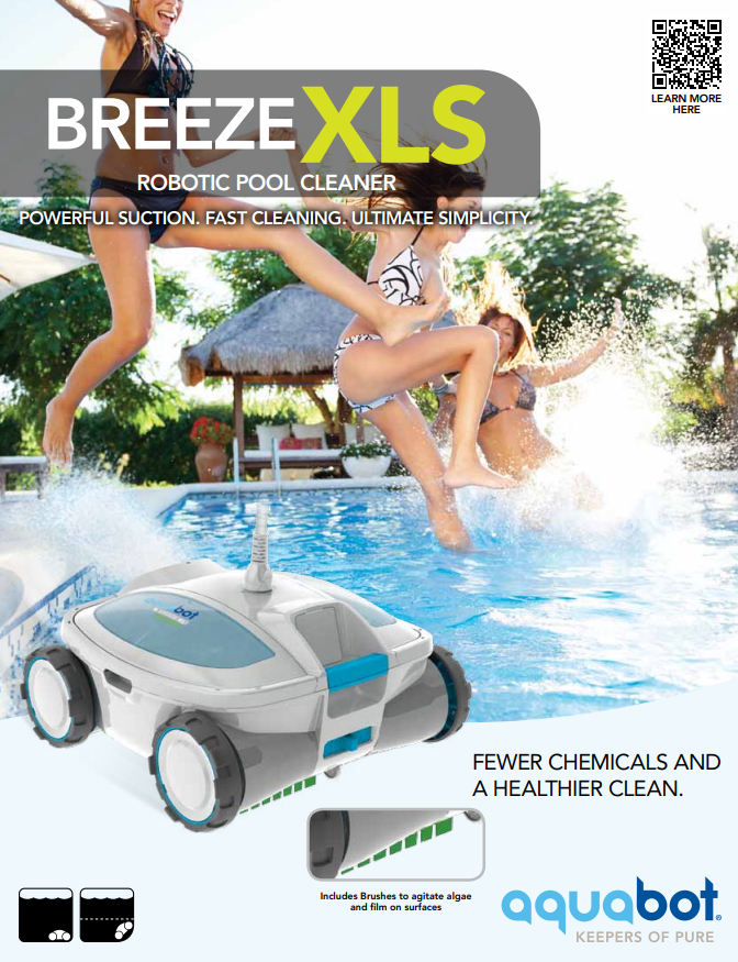 Robotic Pool Cleaner Breeze XLS