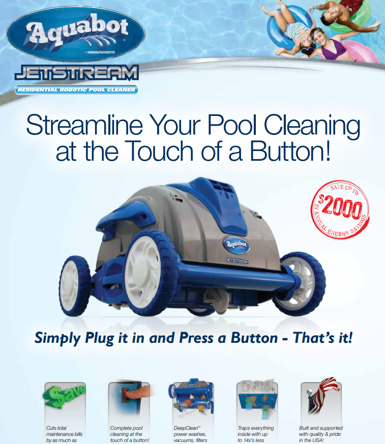 Robotic Pool Cleaner Jetstream