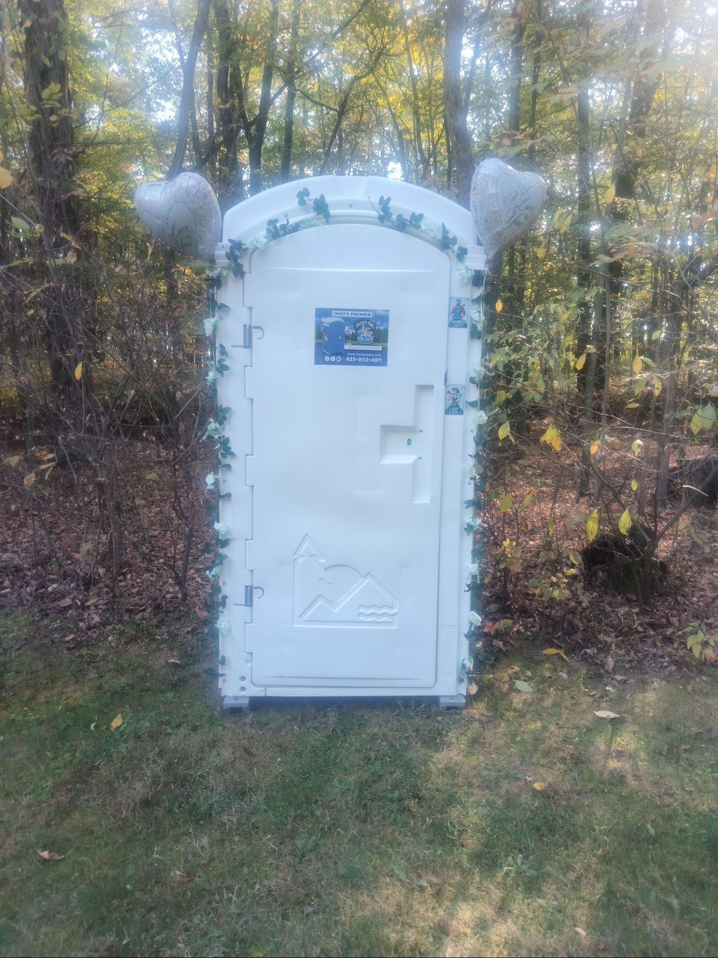 What do the British call a porta potty?