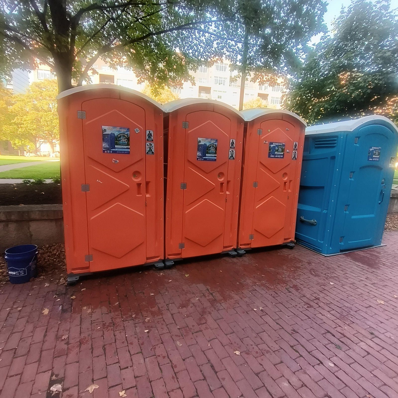 Am I legally obligated to provide porta potties for my construction workers?