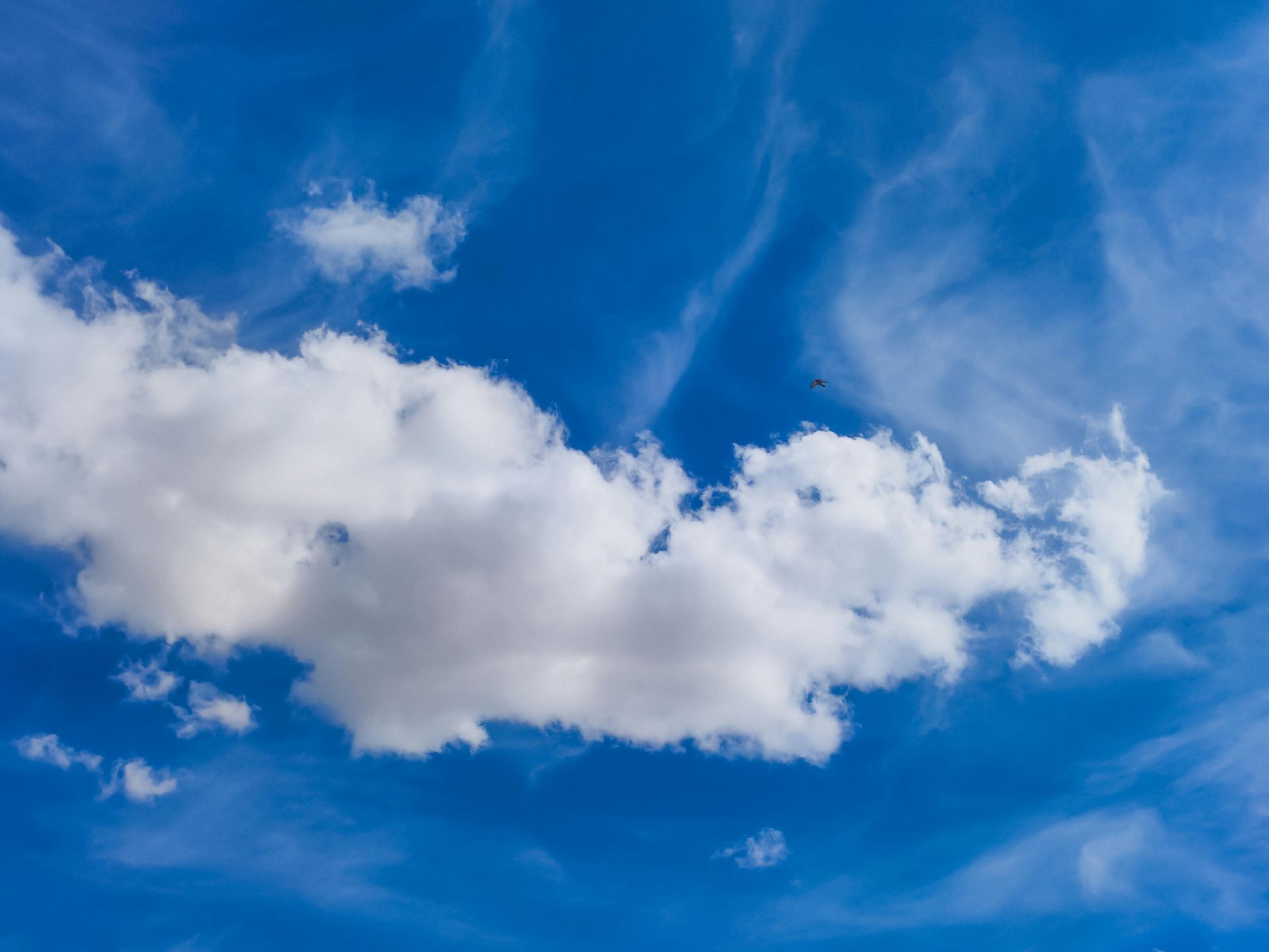 Picture of clouds to represent platform and software solutions that are hosted in the cloud