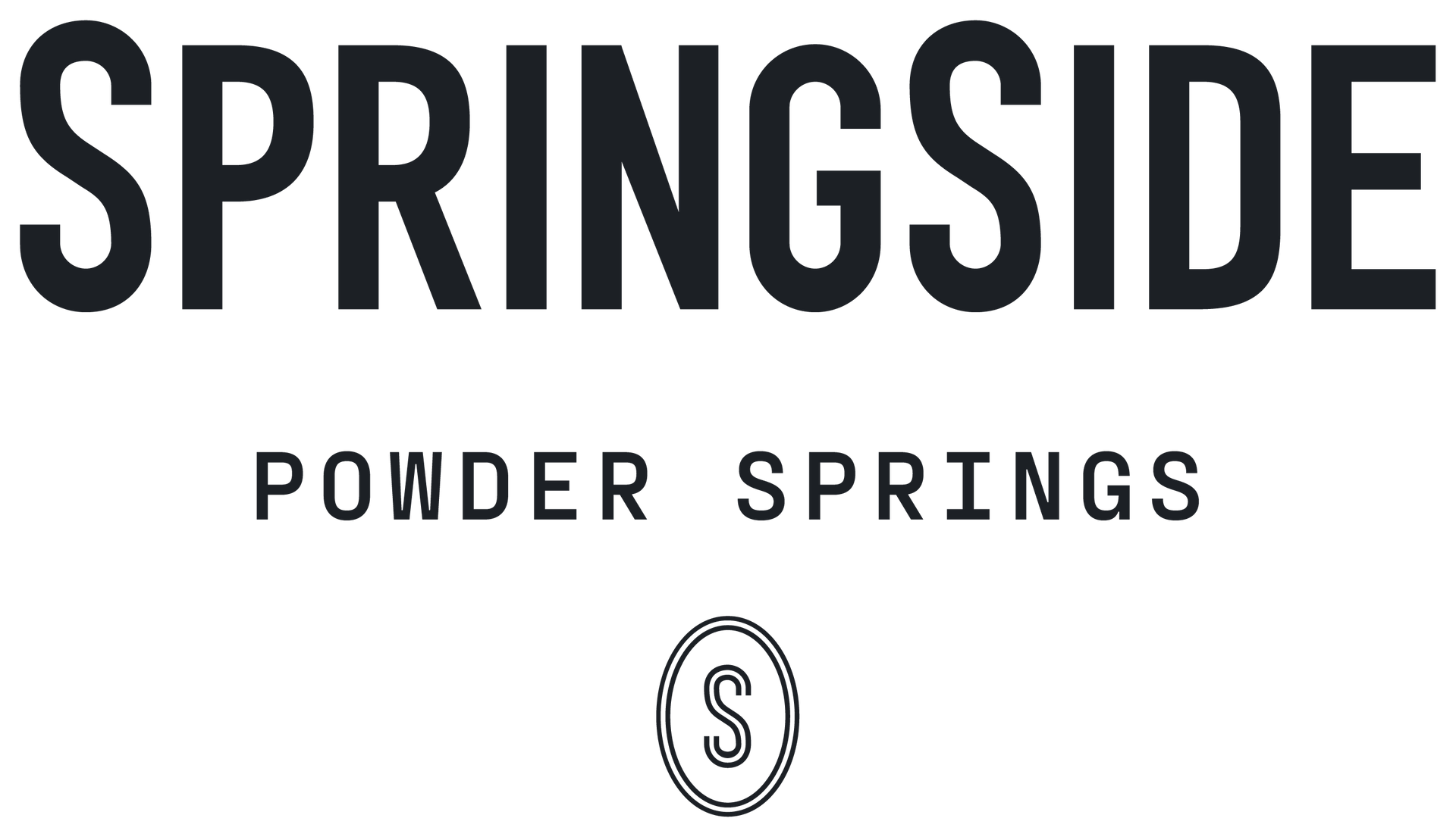 The logo for springside apartments 