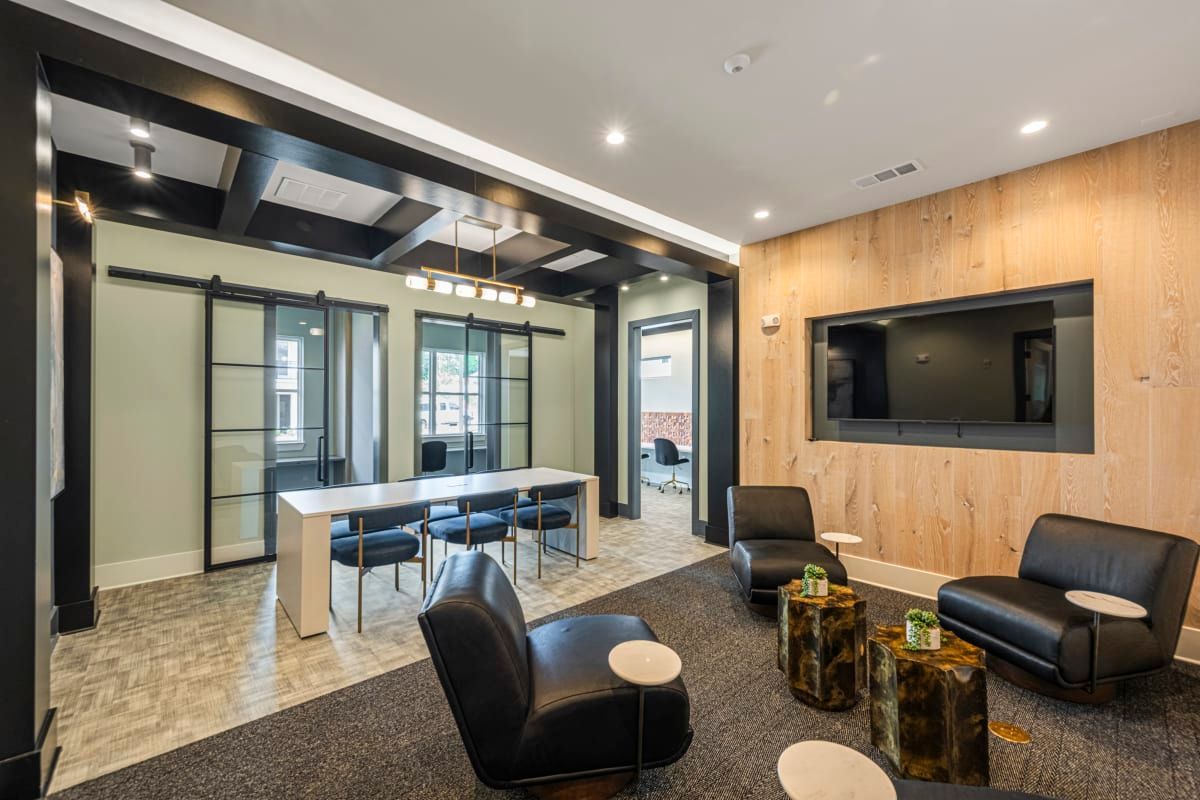 Resident seating area at SpringSide in Powder Springs, GA.